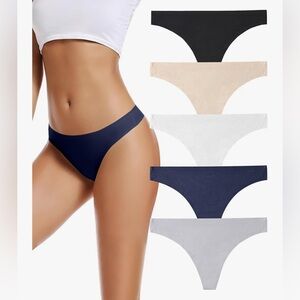 Seamless Thong Panties Set